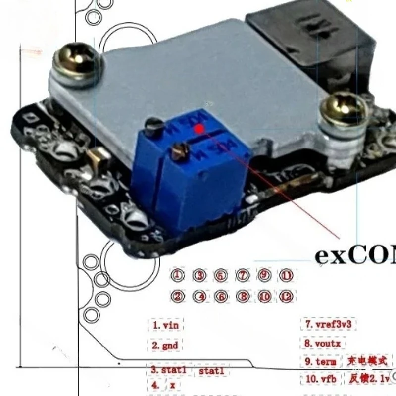 

18V24v36v48v60v solar Mppt high power step-down power supply module constant current light adjustable 20a