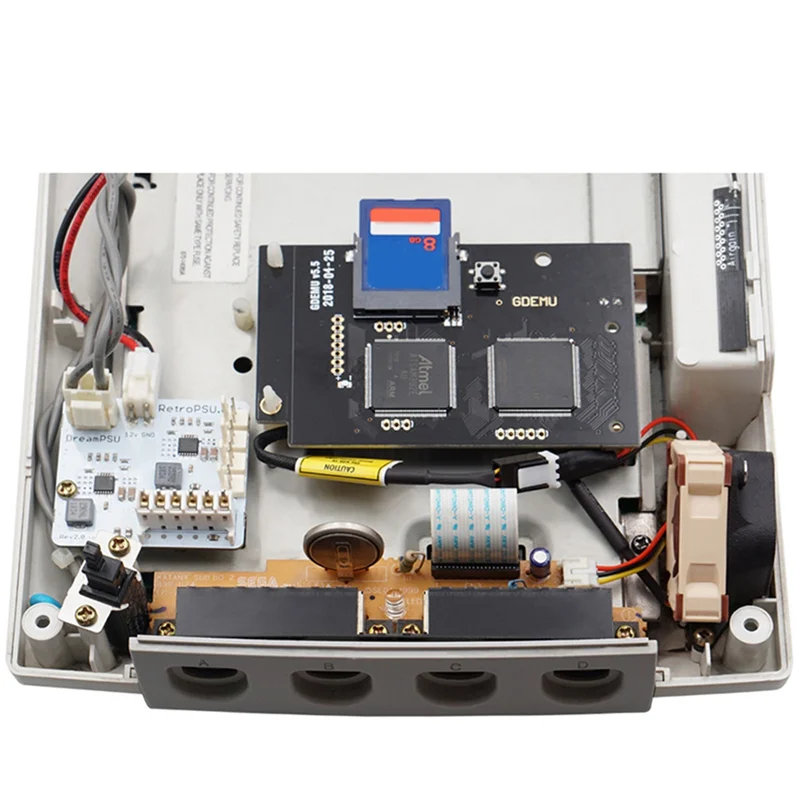 Para Dreamcast Noctua Fan Mod piezas impresas en 3D para el ventilador Noctua NF-A4X10 de 5V A HOT