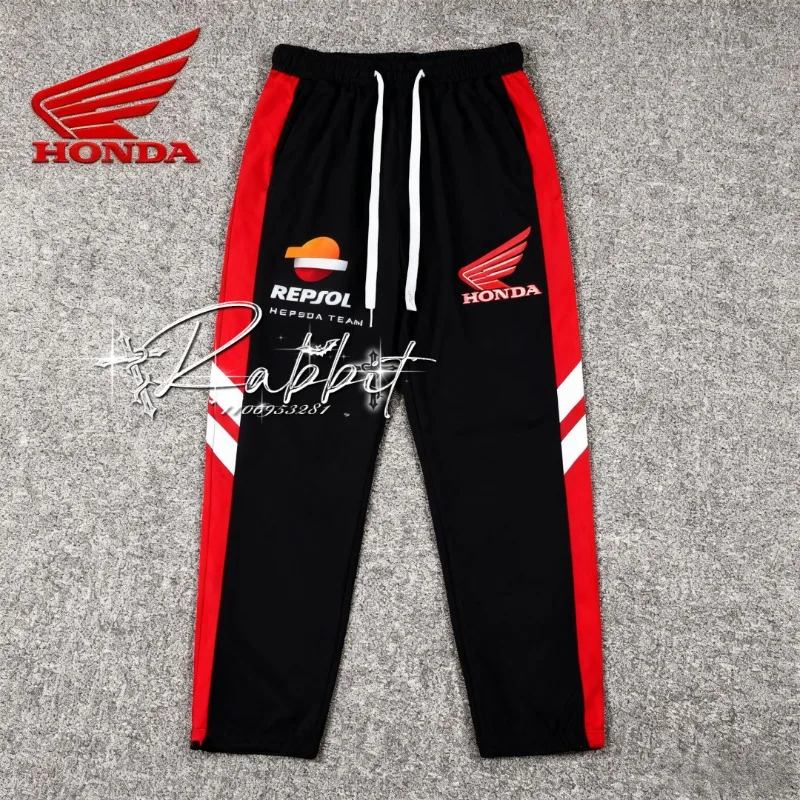 2025/26 الأكثر مبيعا جديد هوندا TeamOutdoorCycling السراويل الرجالية سباق الدراجات النارية الرياضية التجفيف السريع حماية الشمس السراويل على الطرق الوعرة ركوب الدراجات #4