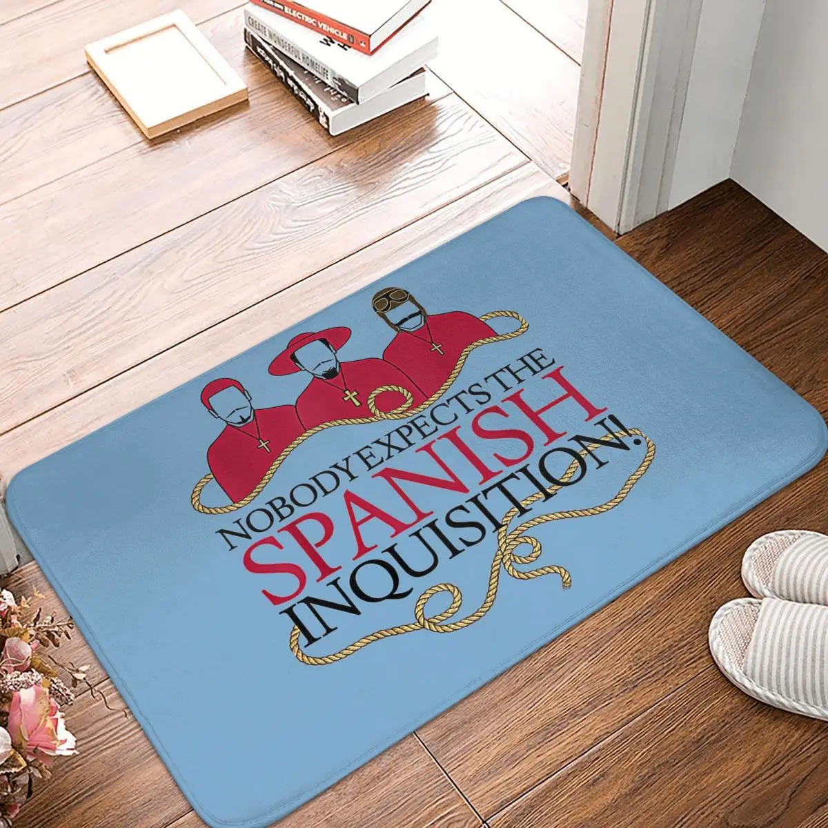 The Spanish Inquisition Monty Python Non-slip Doormat Floor Mat Carpet Rug for Kitchen Entrance Home Bedroom Footpad Mats