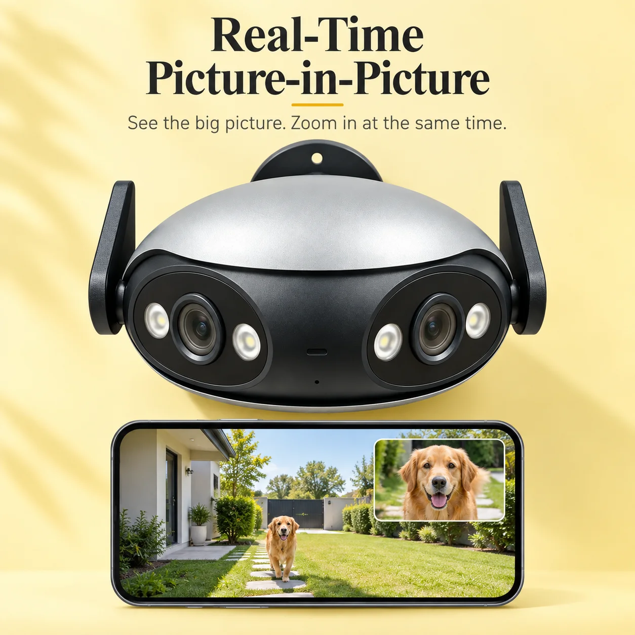 Telecamera IP Wi-Fi 4K 8MP con - Cctv Camera 180 Degree Panoramic recensione e prezzo