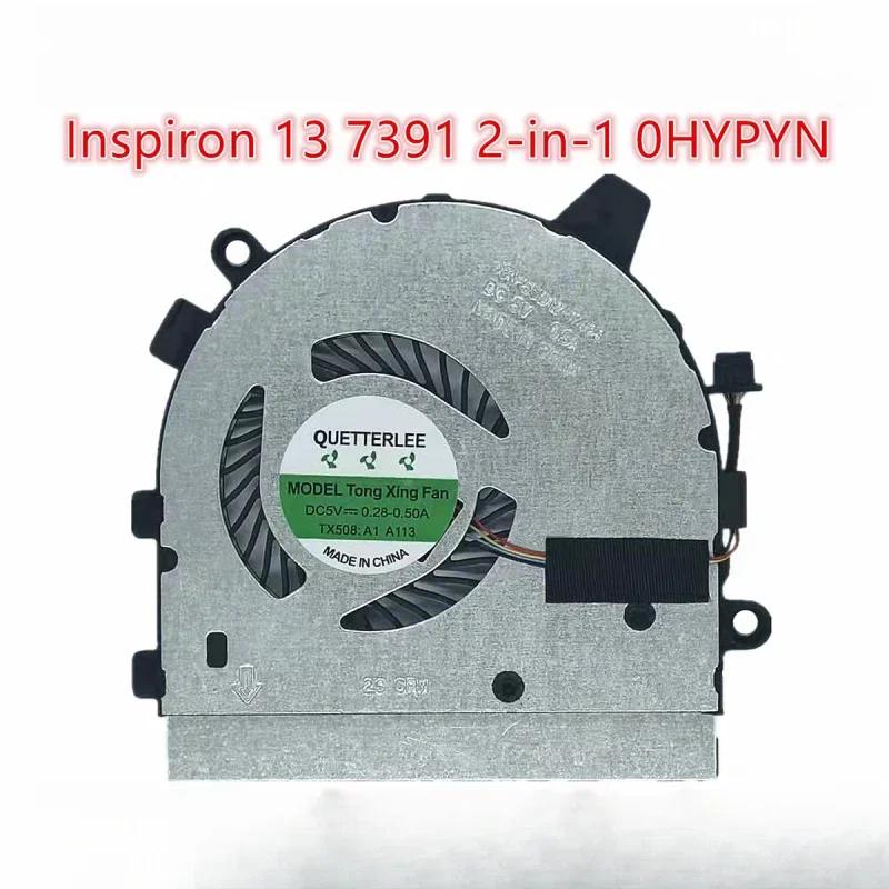 For Dell Inspiron 13 7390 7391 P113G 2-in-1 Fan 0HYPYN 01XVDH