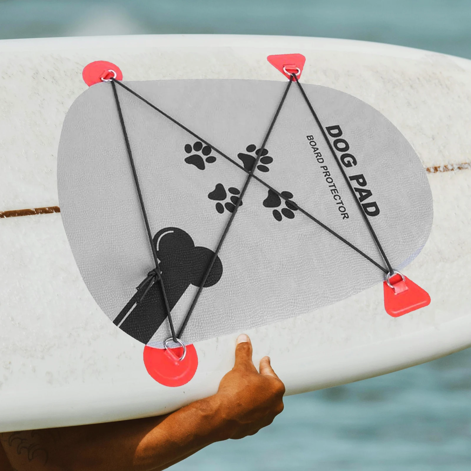 

Anti-slip Pet Surfboard Dog Accessory Portable Surfboard Dog Pad Portable Mat EVA Durable Travel Cleaning Pet Supplies Products