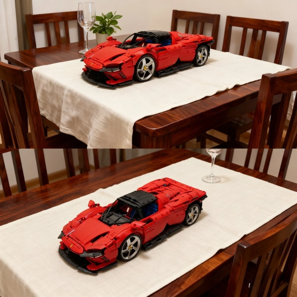 42143 Blocchi di costruzione SP3 - 2024 Nuovo supercar classico 3778 pezzi, modello meccanico fai-da-te per adulti, regalo perfetto