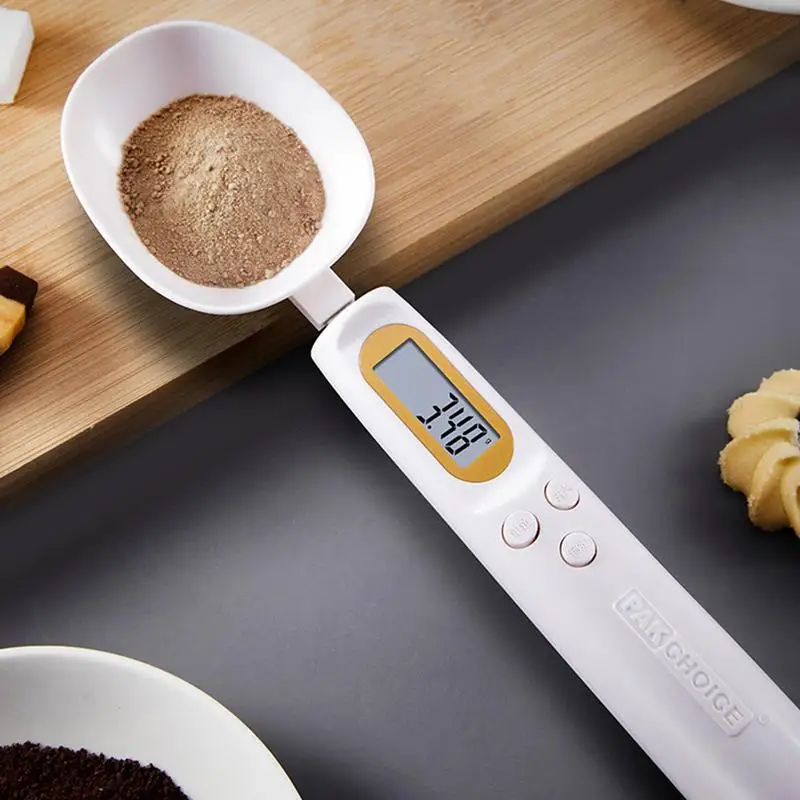 Food Measuring Spoon Scale Small Baking Scale Electronic Adjustable 1000g/0.1g High Precision Kitchen Scales With LCD Display