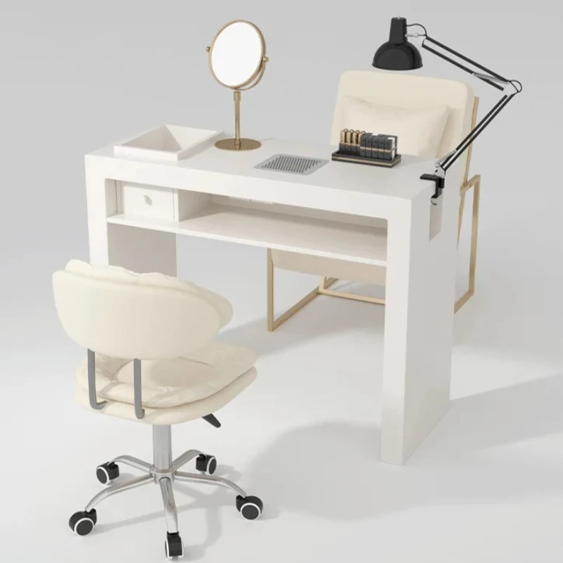 

Дизайнерский японский органайзер для хранения Nageltisch, столы для маникюра, профессиональный стол для салона, подставка для макияжа, лампа для ногтей, настольная красота