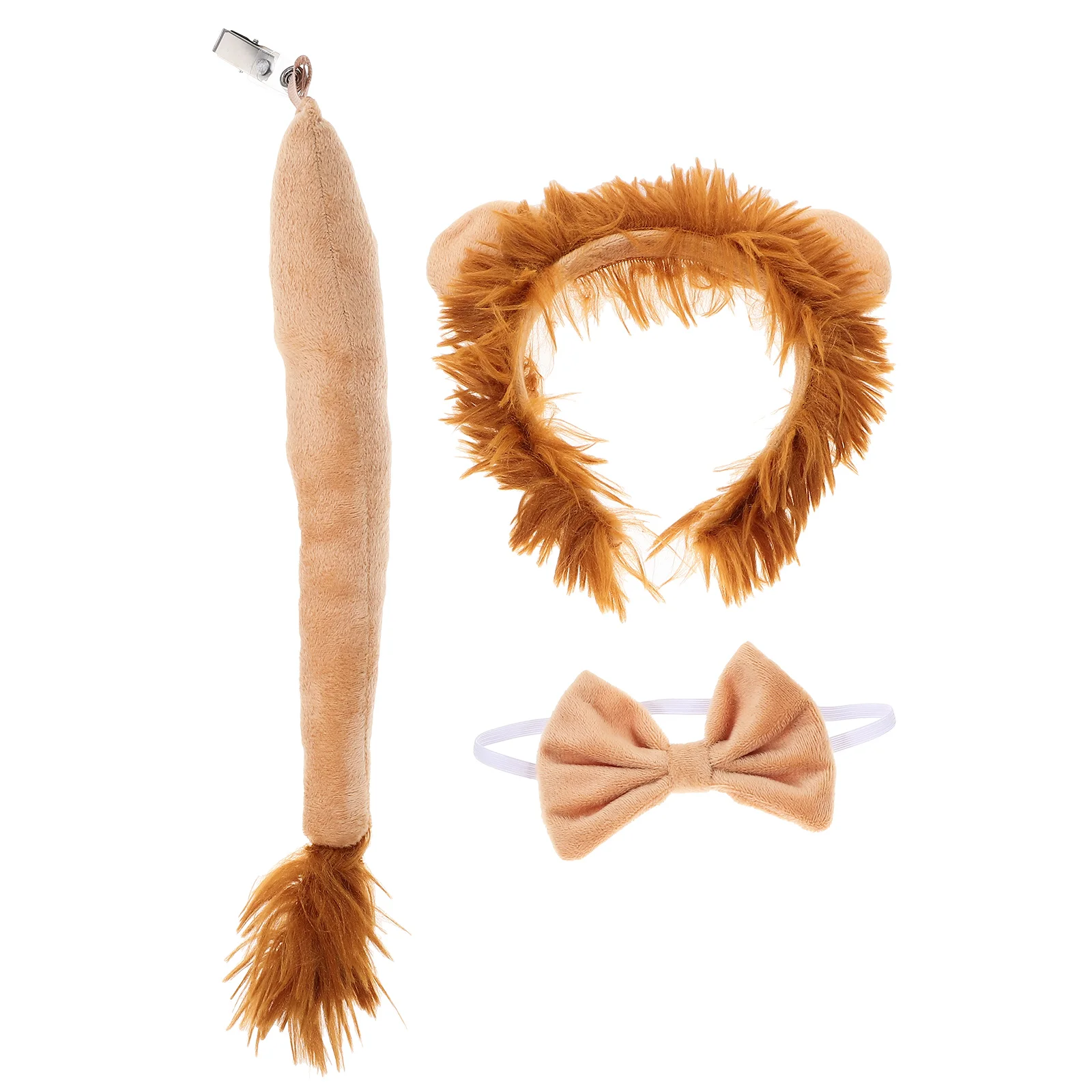 

Halloween Dog Costume Children's Performance Lion Headband Set Costumes Chipmunk Ears