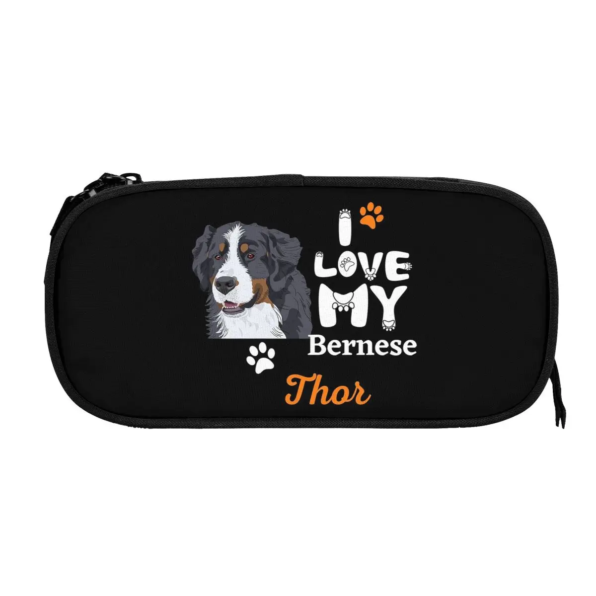 Berner Sennenhund, unverzichtbares Federmäppchen für Schüler, Schule, Stiftbox, Bleistiftbeutel, großes Fassungsvermögen, Aufbewahrung von Federmäppchen