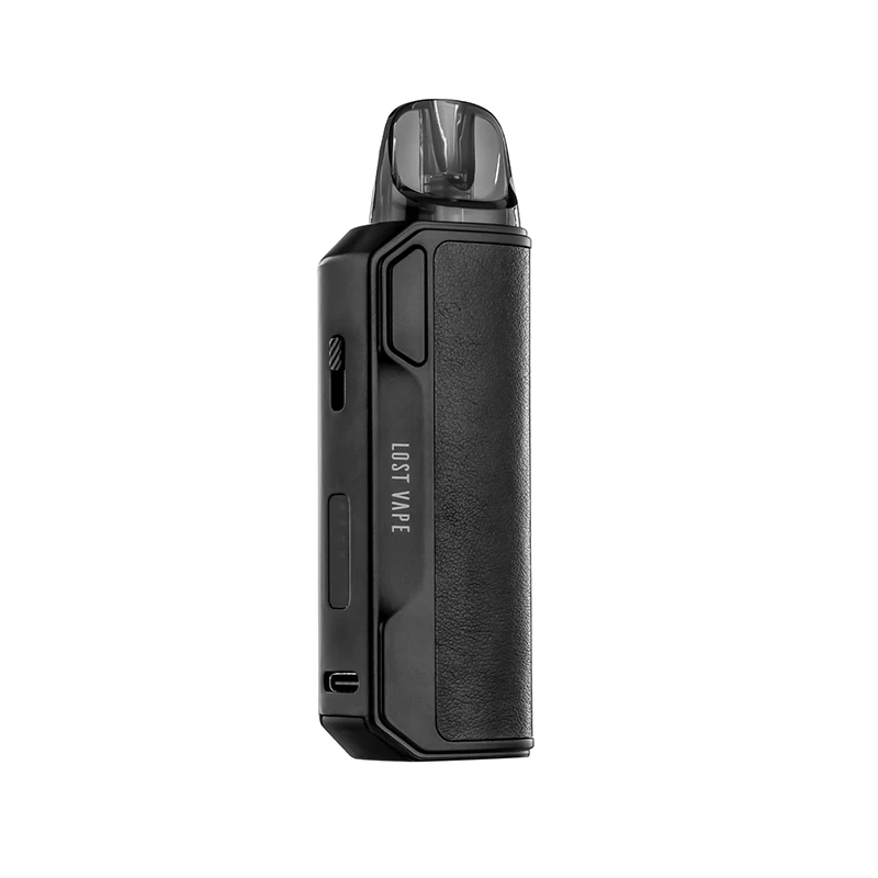 الأصلي المفقود Vape Thelema Elite S Pod Kit 40W E السجائر مع بطارية 1400mah 3ML E Plus خرطوشة شبكية مزدوجة 0.6ohm MTL Vaper