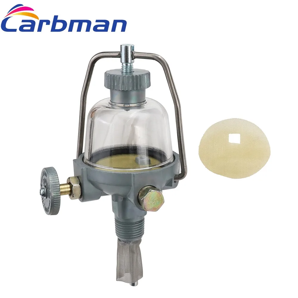 Cuenco de sedimentos de combustible 2NAA9155B, montaje compatible con Ford 8N 9N 2N NAA Jubilee Tractor Massey Ferguson TE20 TO20 TO30 TO35 MF35