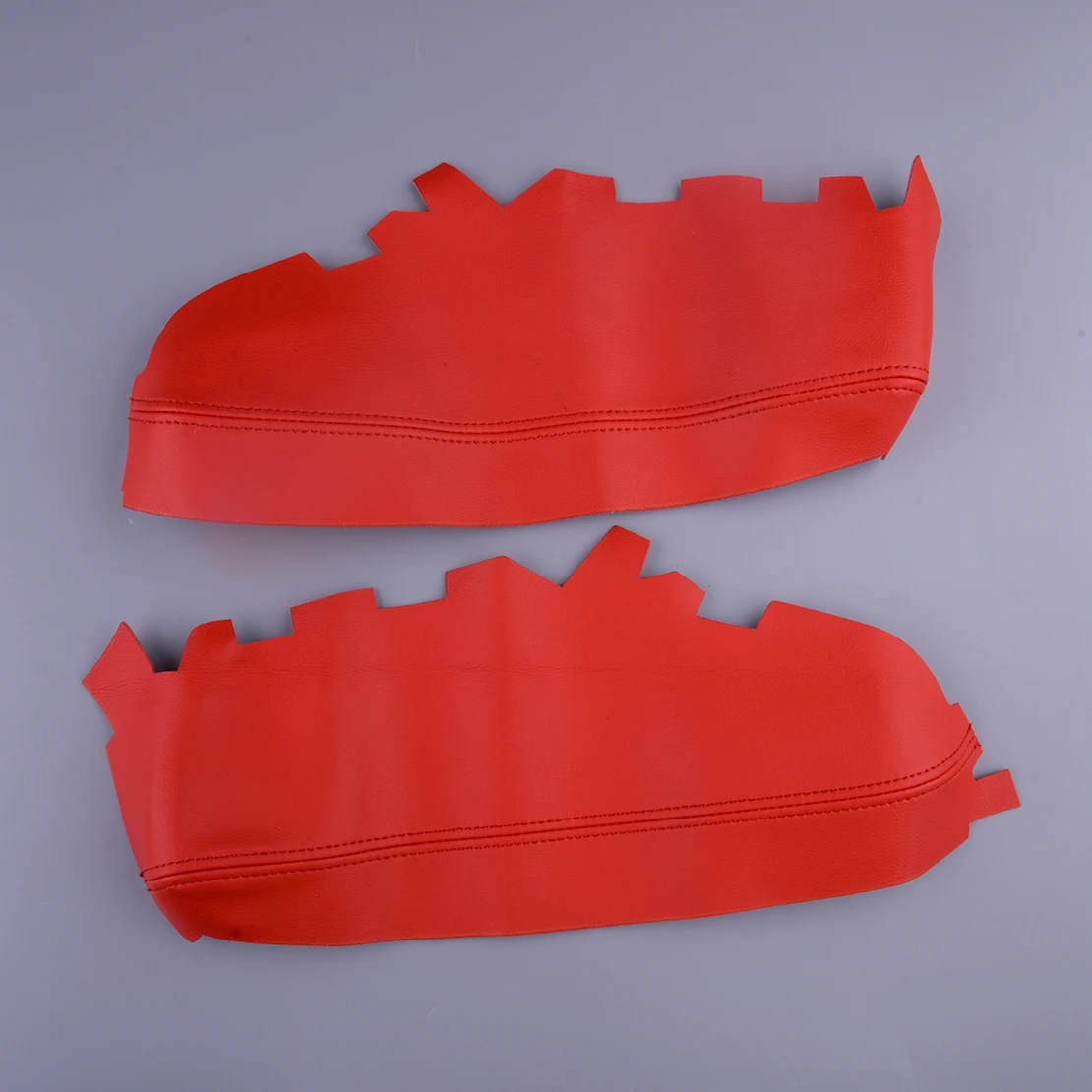 Car Front Door Panel Armrest Cover Skin Pad Protector Accessory Fit for Toyota Avalon 2013-2018 Red