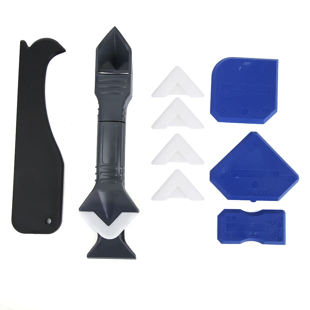 Caulking Scraper Glass Cement Scraper Caulk Tools Kit Silicone Sealant Remover Shovel Glass Cement Caulking Scraper