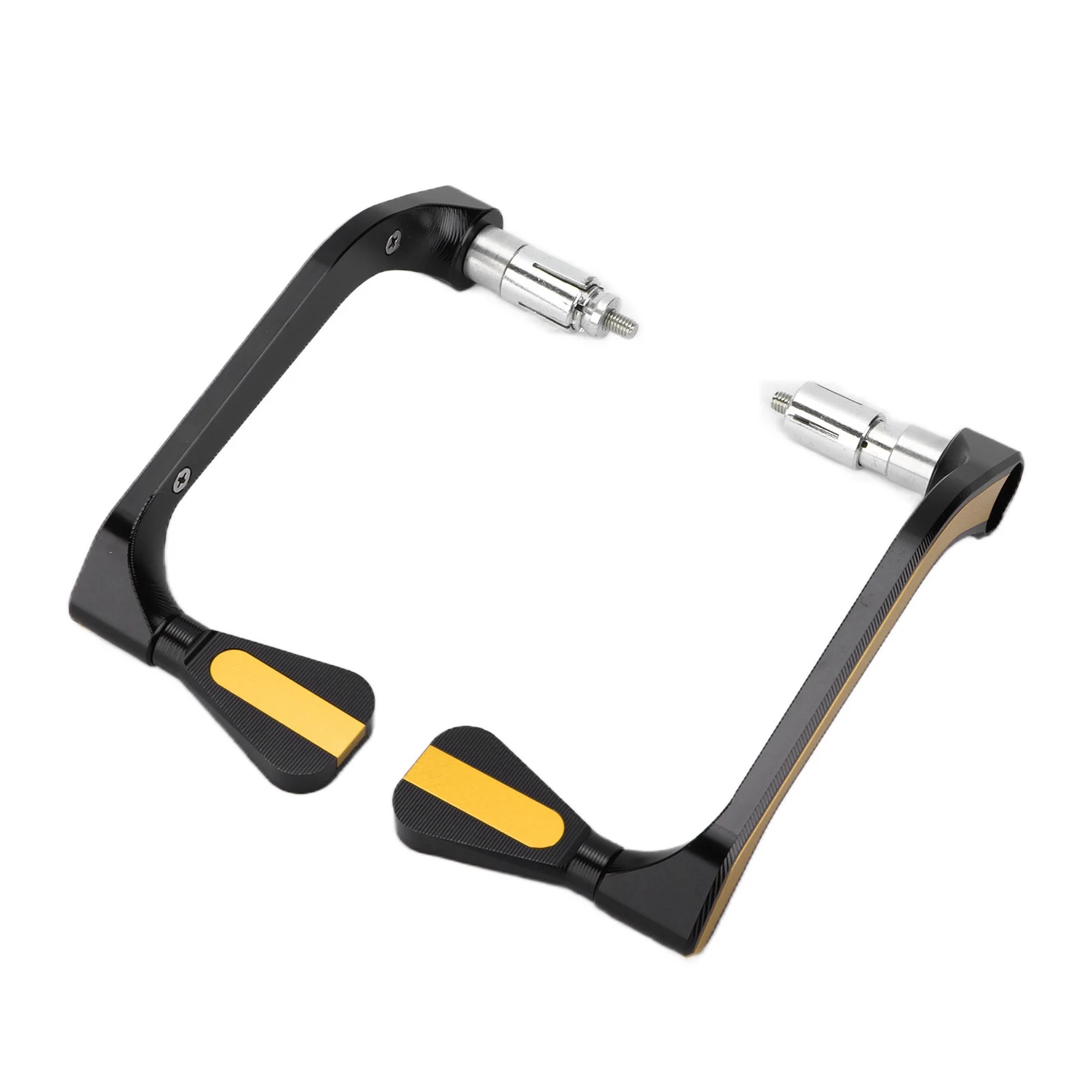 

2PCS Motorcycle Handlebar Guard Aluminium Alloy Modification Maintenance Universal for 22mm/0.87inGold