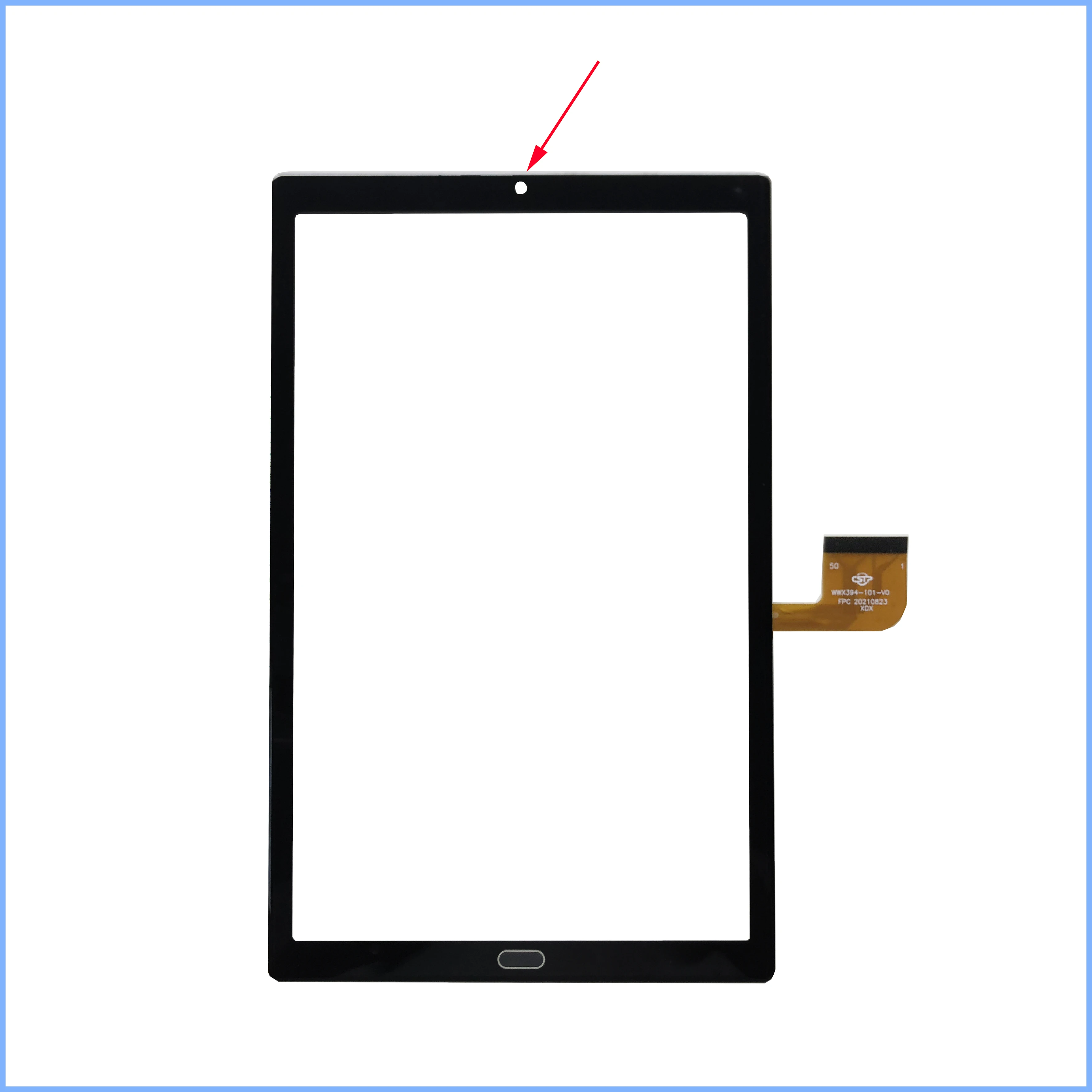 New For 10.1'' inch WWX394-101-V0 Tablet External capacitive Touch Screen Digitizer Panel Sensor Replacement Phablet Multitouch