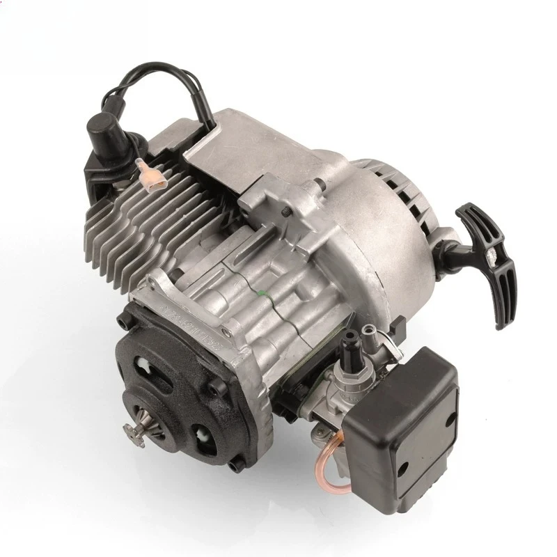 Mini motorcycle two-stroke 49CC hand-pull starts ATV small four-wheel sports car engine