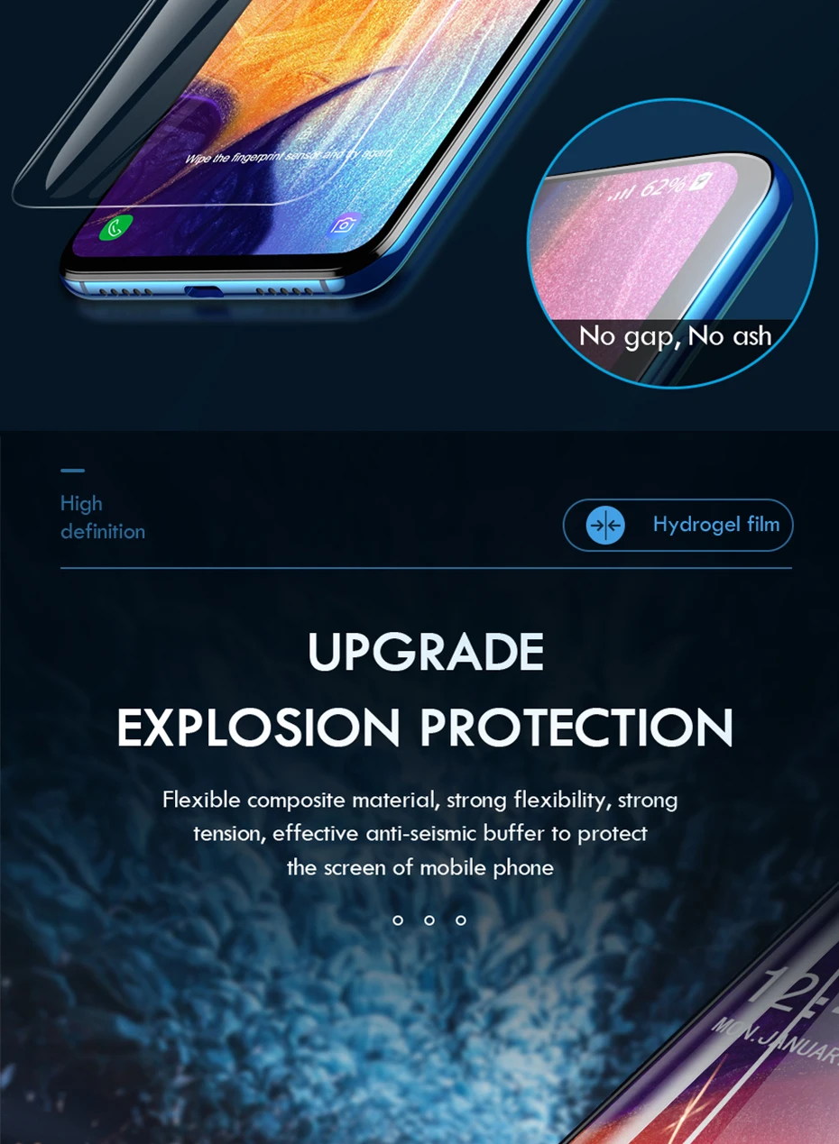 HD Vollhydraulische Hydrogel-Folie für Anker Zolo 25000 mAh AnkerZolo A1695 165 W Power Bank, tragbares Ladegerät, Displayschutzfolie – Detail 17