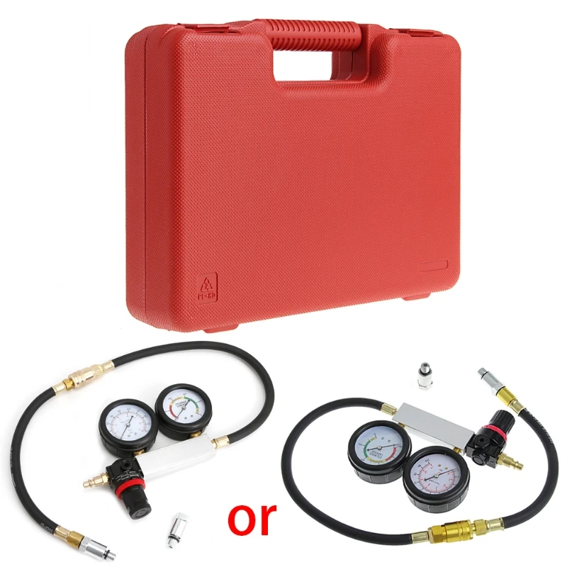 

U90C Auto Cylinder Engine Leak Leakdown Tester Compression Gauge Diagnostic Detector