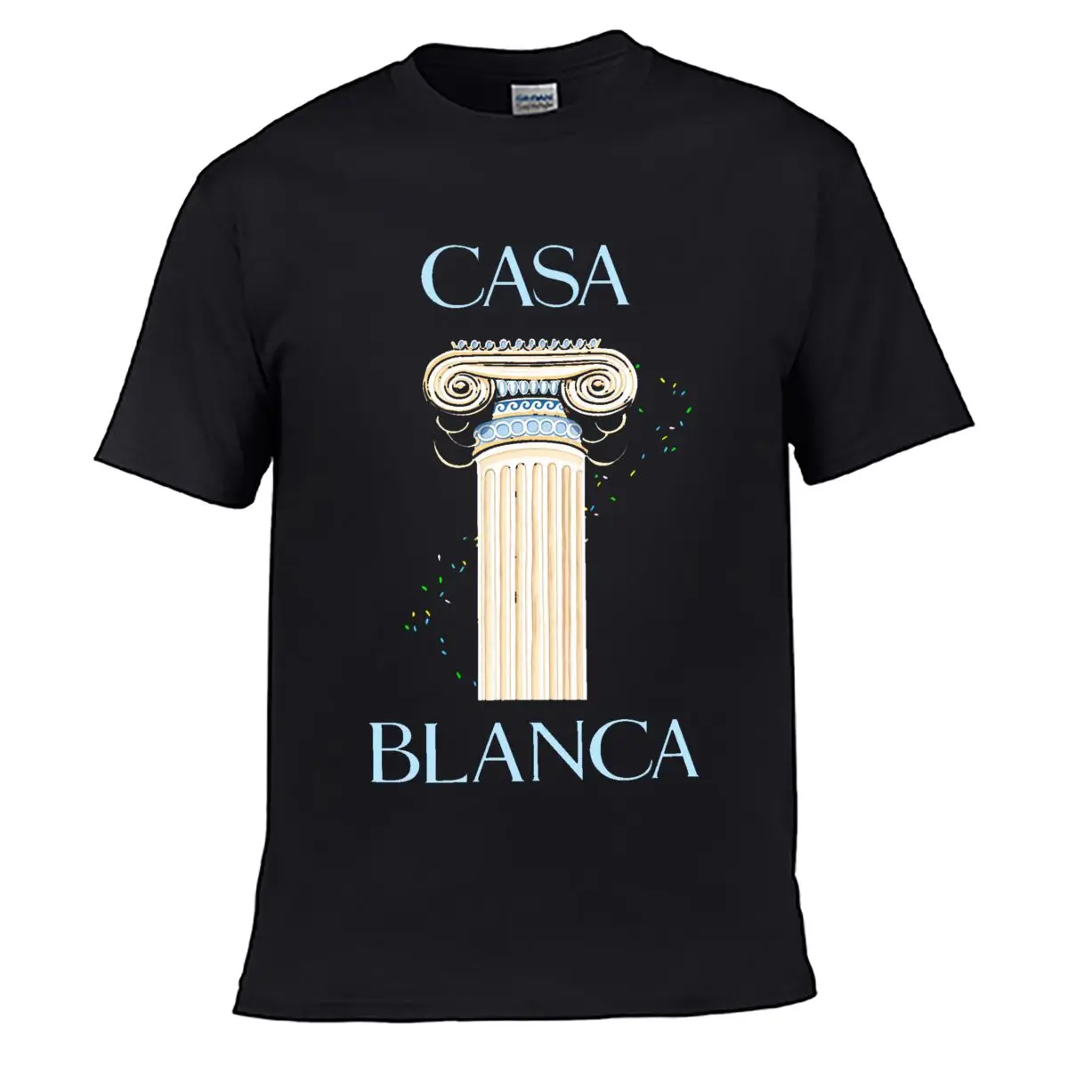 Ornate Greek Ionic Column Home Decor short-sleeved T-shirt