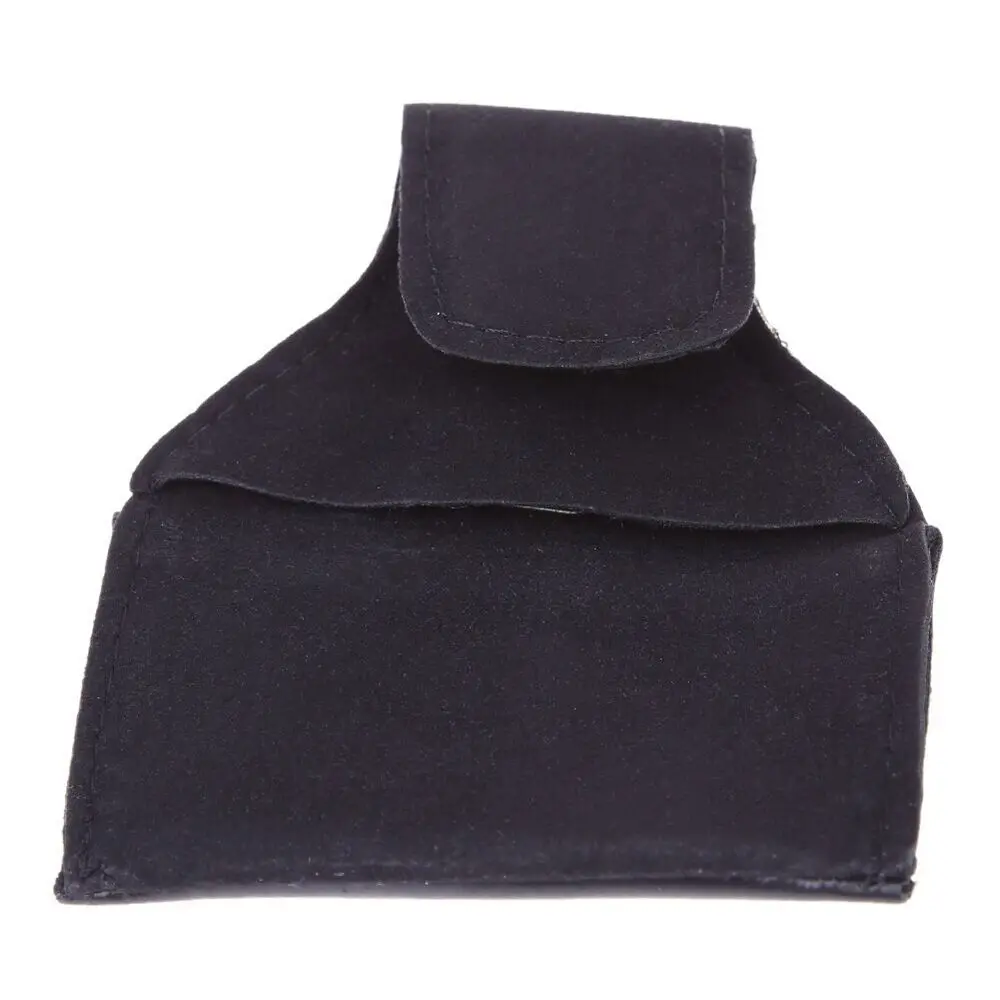 

Держатель для мела из искусственной кожи, черный чехол для аксессуаров для бильярда с зажимом и зажимом, держатель для мела из искусственной кожи, бильярдный