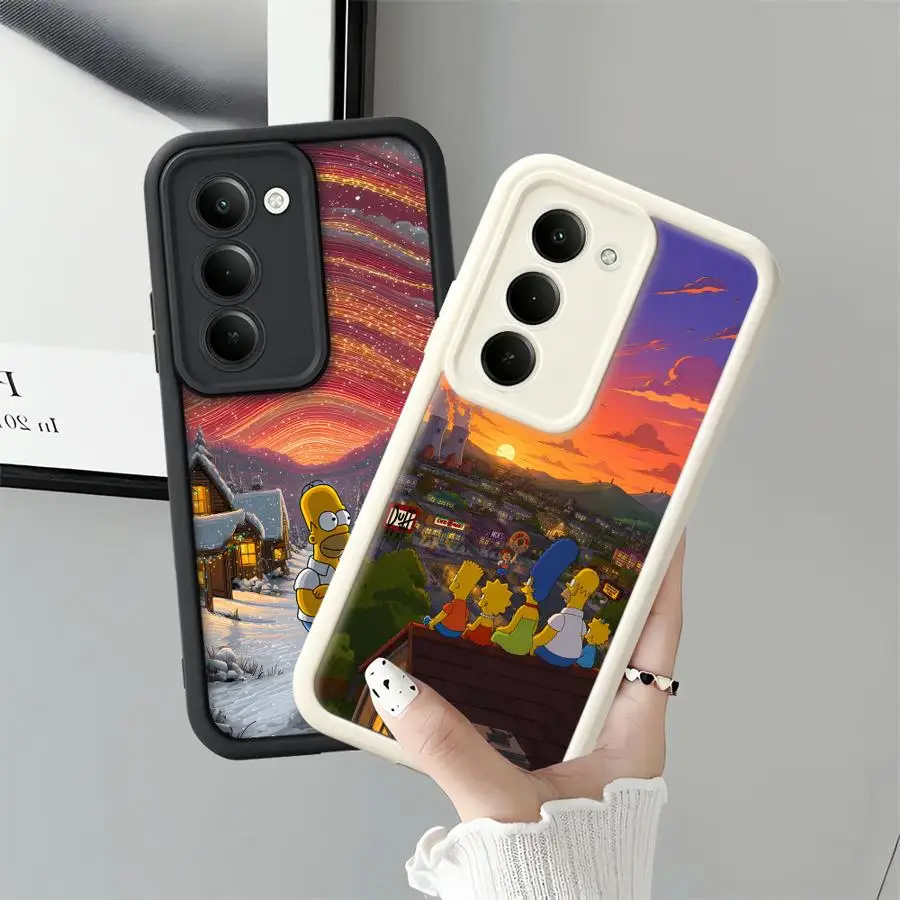 Homers Marge S-Simpsons Case for Samsung Galaxy A34 A53 A54 A71 A72 A35 A36 A37 A16 A27 A13 A51 A73 A26 A32 A57 A56 Phone Cover