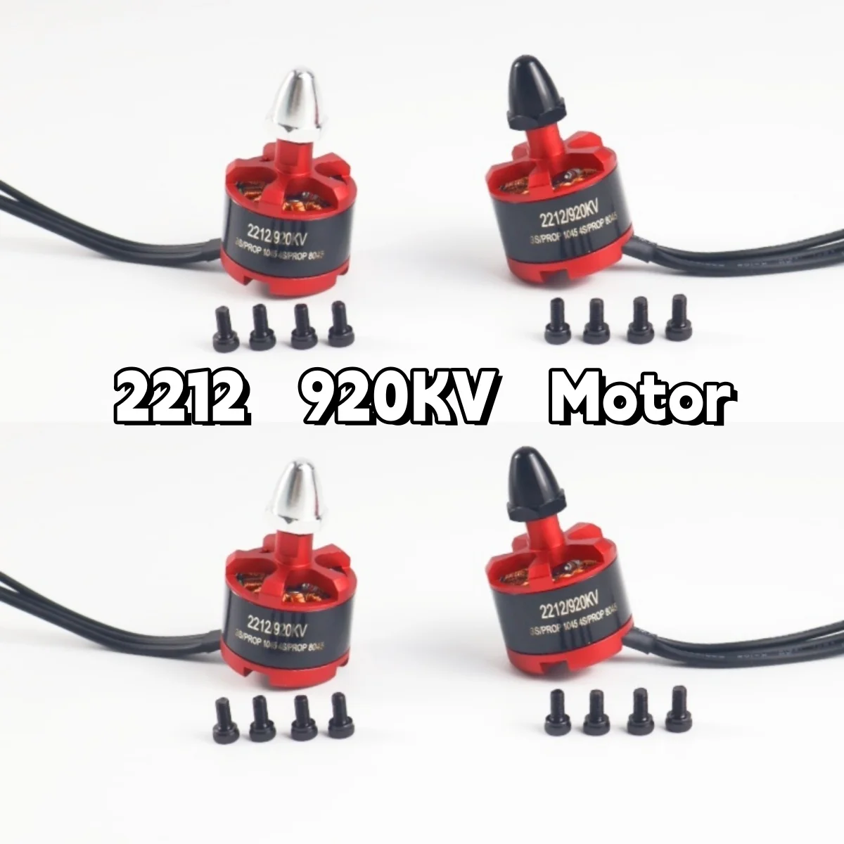 Readytosky 2212 920KV Motor sin escobillas de alta velocidad para F450 F550 S500 S550 X525 Quadcopter Multicopter RC Drone - 450KV 550KV 600K