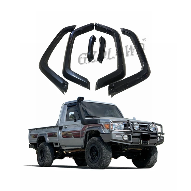 

GZDL4WD 4runner fender flares Car Fenders For Land Cruiser LC79 Single cab pickup 07+