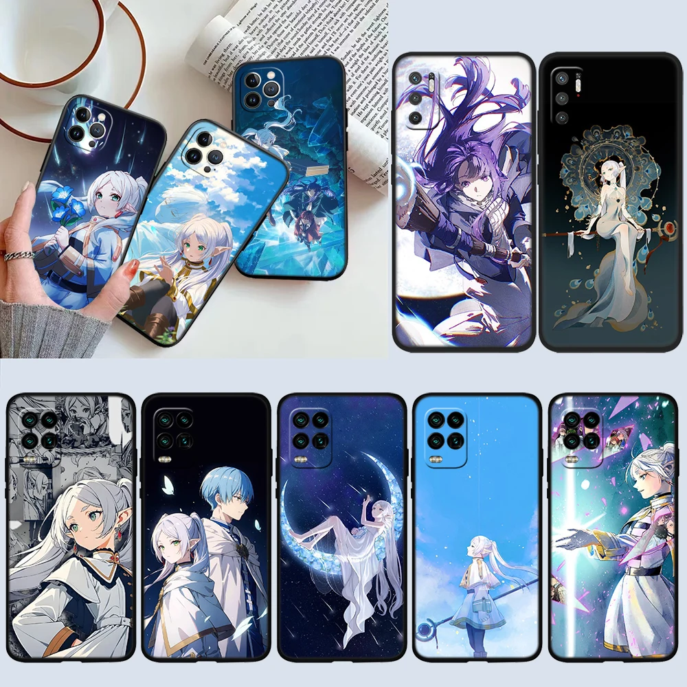 HY10 F-Frieren Phone Case for Samsung Galaxy S20 S21 S22 Ultra FE + Plus A21S A22 A24 A25 A26 A30 A30S A31