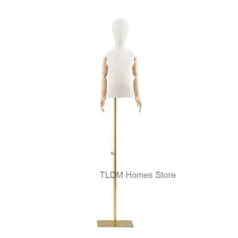 

Boy's and Girl's Mannequin Children Model Clothing Window Display Stand Mannequin Clothing Store Upper-Body Children Props h