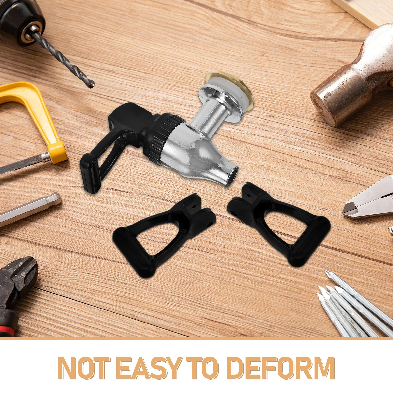 2pcs Water Dispenser Lever For Hot Beverage Container Easy Installation Insulated Coffee Tea Dispenser Faucet Handle Replacement