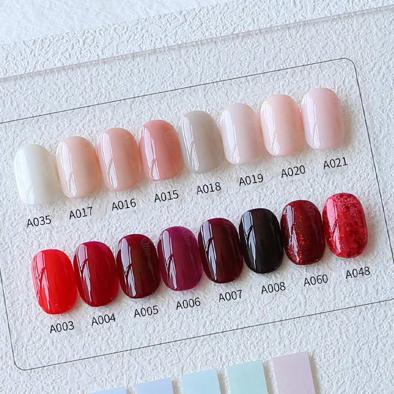 UR SUAGR 15 مللي 8 قطعة مجموعة طلاء الأظافر هلام مسمار الفن نقع قبالة الأشعة فوق البنفسجية هلام مجموعة ملونة شبه دائمة الهجين هلام الورنيش قاعدة معطف فوقي