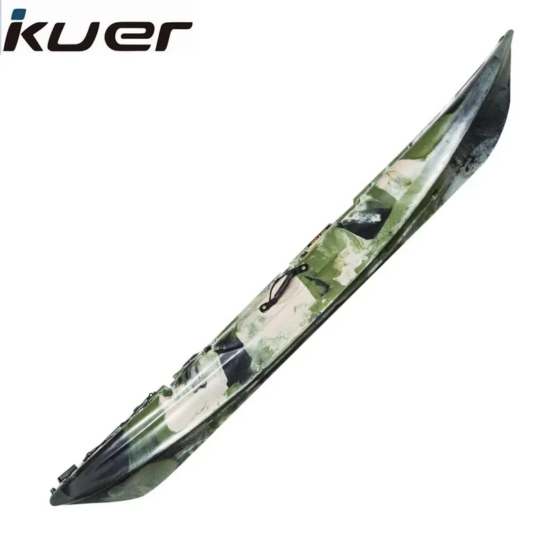 2.8M Waterplay Crafts Rotomolded Plastic Fishing Kayak Boats From Kuer Kayak