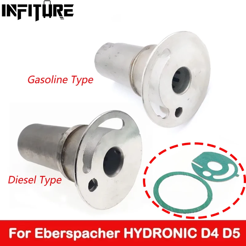 Для Eberspacher Espar Hydronic D3W D4W D5W SC Z 12V горелка для водонагревателя 252216100000 + 1 шт. прокладка горелки с планкой