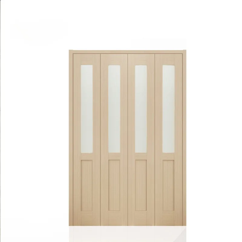 Puertas plegables japonesas personalizables, puertas plegables de madera para cocina, casa de té, dormitorio, Puertas Corredizas Pegables, muebles