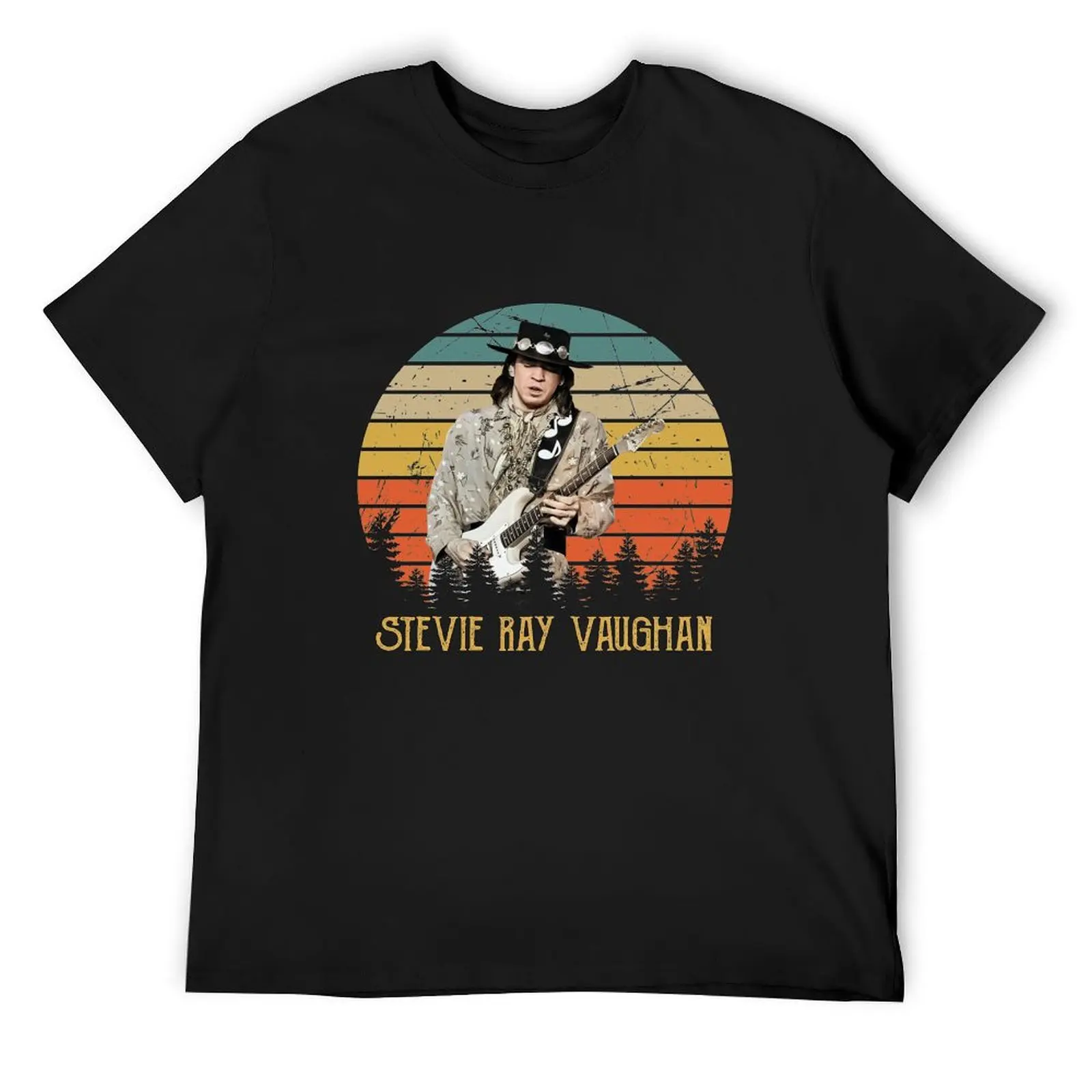 Vintage American Country Music Legend Srv T-Shirt anime stuff essential t shirt oversized mens funny t shirts