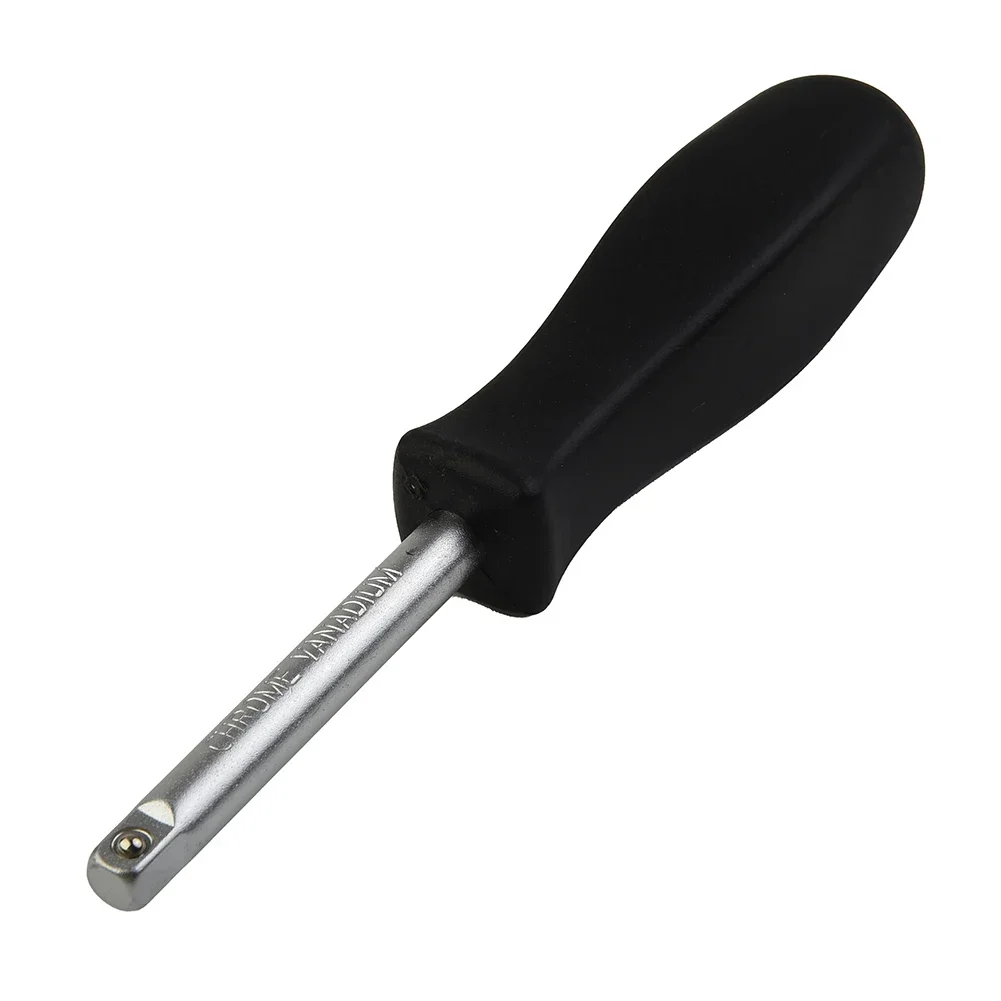 Durable High Quality Connecting Rod Screwdriver Small Square Rubber Handle 1/4\