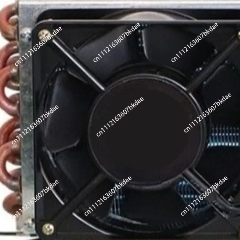 CP4x6x240 Miniature Mini Condenser Air-cooled Copper Tube Finned Radiator Refrigeration Evaporator with Fan