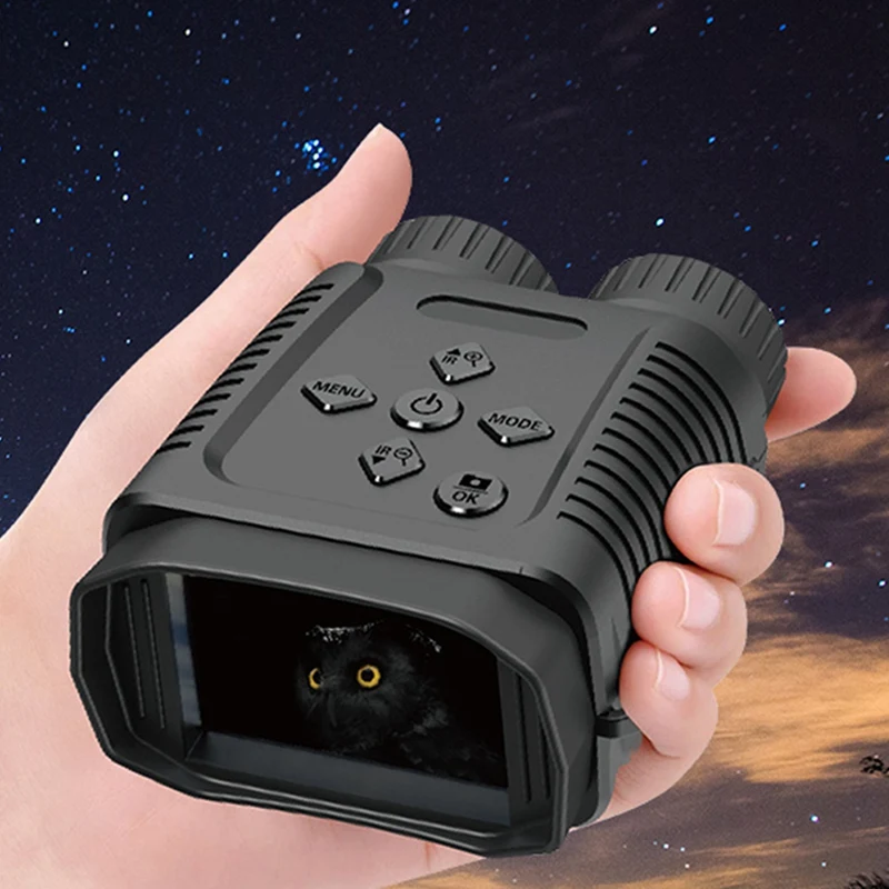 1080P Mini Night Vision Device 4X Digital Zoom IP54 Waterproof Day Night Use Portable Binocular For Outdoor