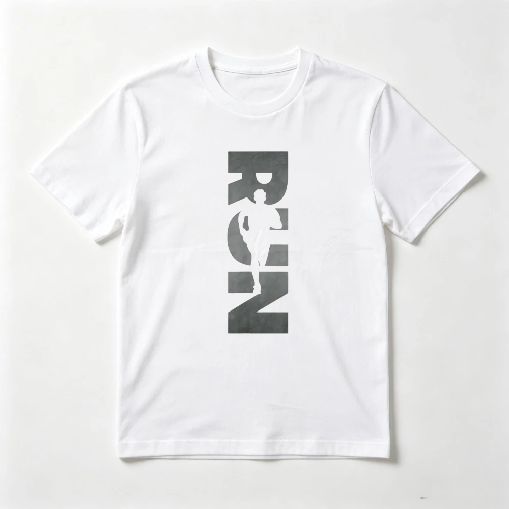Run Runner Running Graphic Printed Vintage Style T-Shirt Summer Daily Men Women Casual Fashion T-Shirt O-neck Short Sleeve Tees