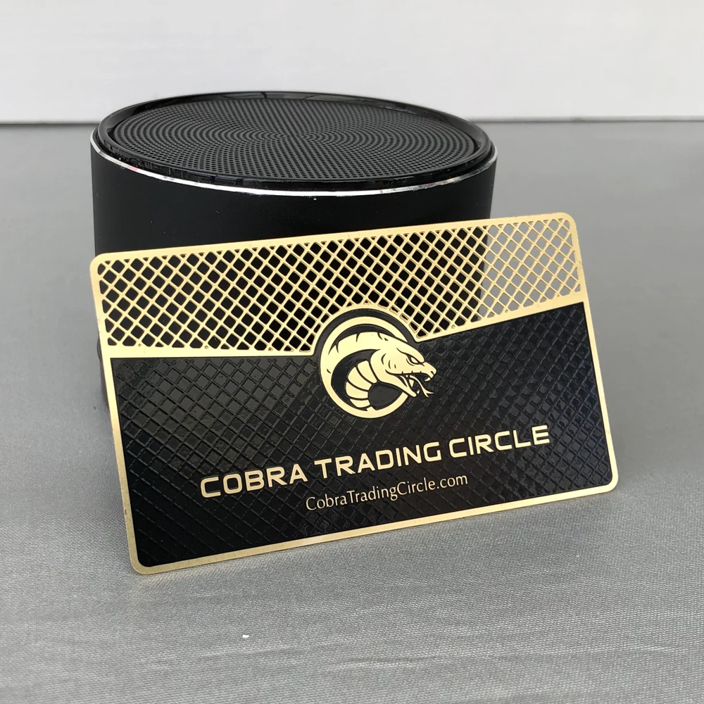 

Metal business card customization, gold-plated card, stainless steel metal card design and production