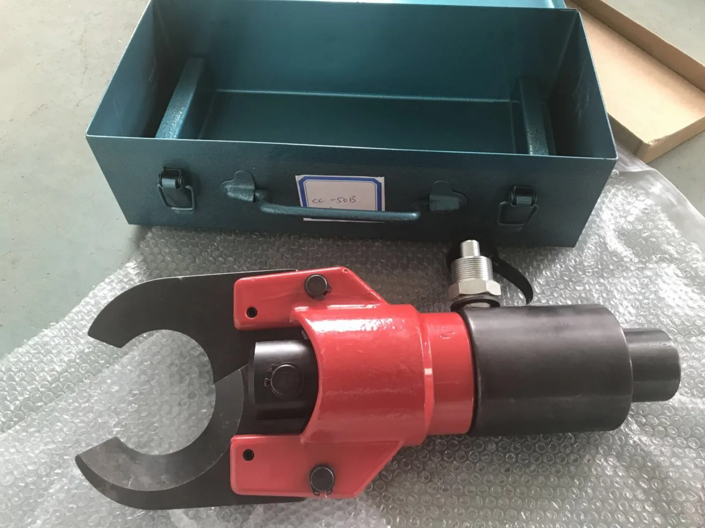 2024 Hot Product Hydraulic Cable Cutter Cutting Tools With Pump Wire Cable Cutters with Manual Pump