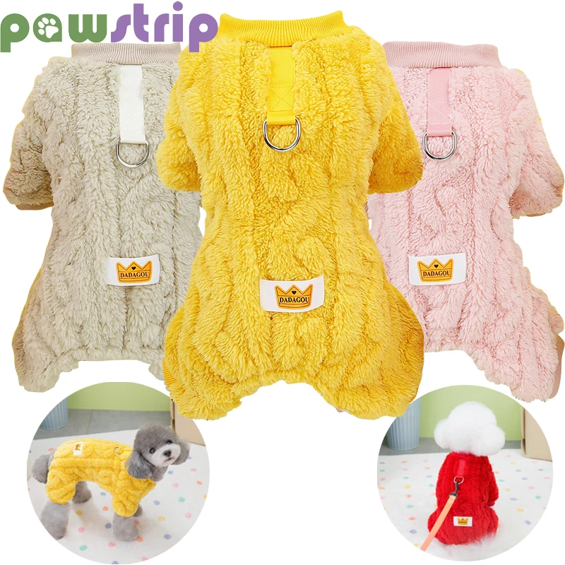 

Winter Fleece Pet Clothes for Small Medium Dogs Soft Warm Dog Coat Puppy Kitten Jacket Sweater Chihuahua Teddy Yorkies Costume