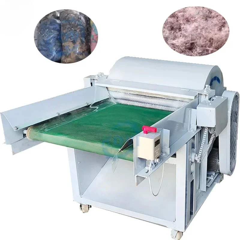 Hot selling fabric opener waste fabric crushing machine textile waste recycling machine price