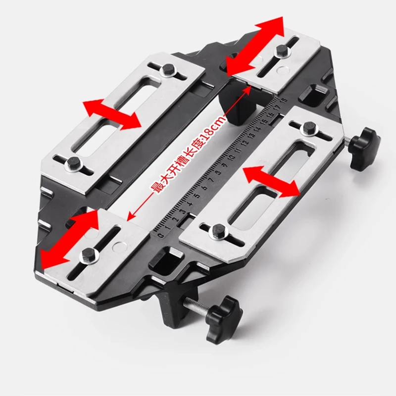 Woodworking Hinge Positioning Slotting Drill Guide