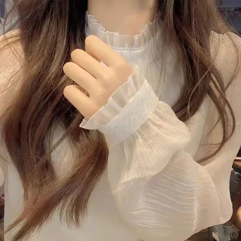 

Белая кружевная основа irt, женская весна-осень, новый дизайн Sensation Small Me, шифоновая длинная све, внутренняя одежда irt