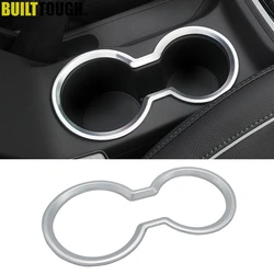 Voor Hyundai Creta Ix 25 2015 2016-2019 Chrome Cup Bekerhouder Cover Middenconsole Gear Trim Surround Frame Molding garneer Mat