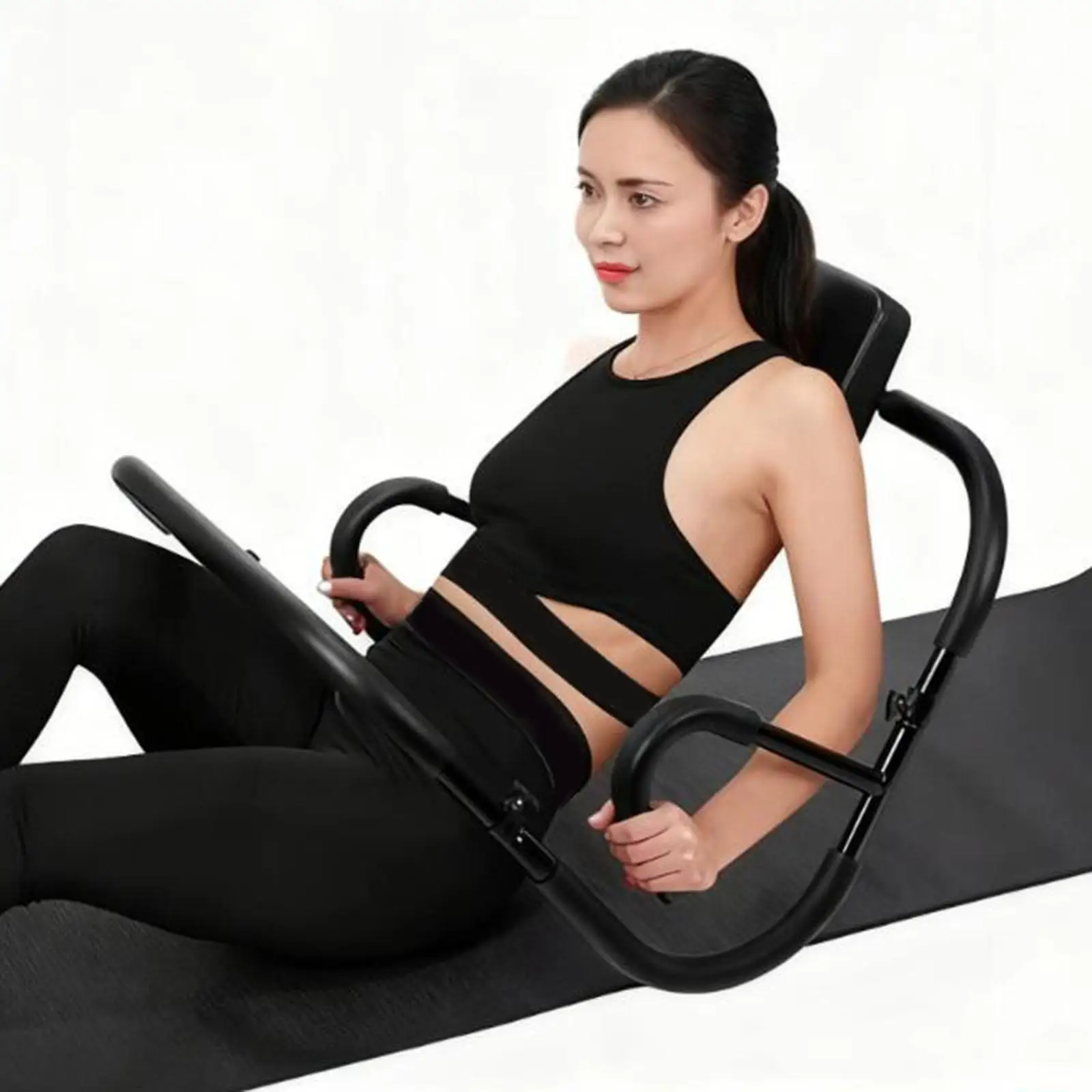 

Ab Fitness Crunch для мужчин и женщин, портативный тренажер для тренировок, тренажер для упражнений Crunch, тренировочное оборудование для дома, офиса, тренажерного зала