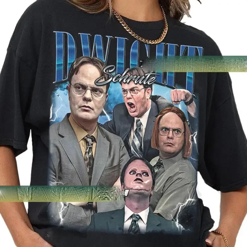 Vintage Dwight Schrute T Shirt For Woman And Man S 3XL