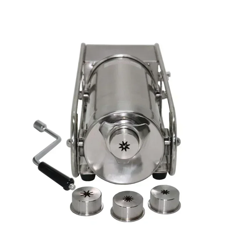 Nuevo WDG3 Churrera Maker 3L máquina Manual de Churros de acero inoxidable máquina de Churrera española máquina extrusora de Churro