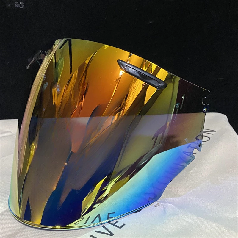 Vizier Motorfiets Half Helm Fitting Voor Arai Ram4 Motor Helmen Lens Transparant Zwart Regenboog Kleur Kiezen