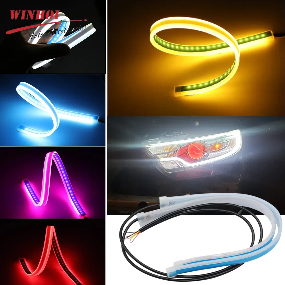 2PCS Car LED DRL Daytime Runni - Ambient Led Strip 리뷰 및 가격